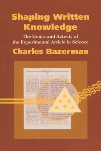 Cover of Shaping Written Knowledge