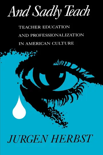 Cover of And Sadly Teach