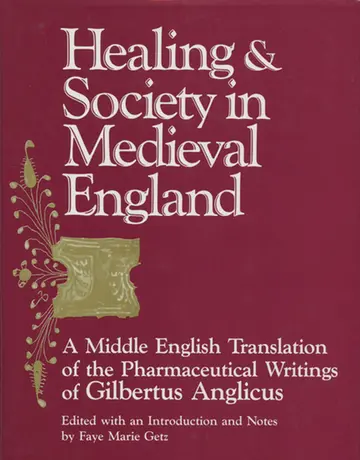 Cover of Healing & Society in Medieval England