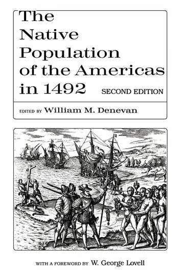 Cover of The Native Population of the Americas in 1492