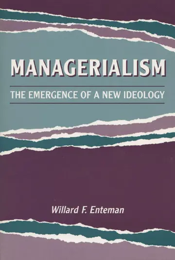 Cover of Managerialism