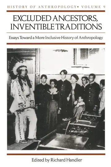 Cover of Excluded Ancestors, Inventible Traditions