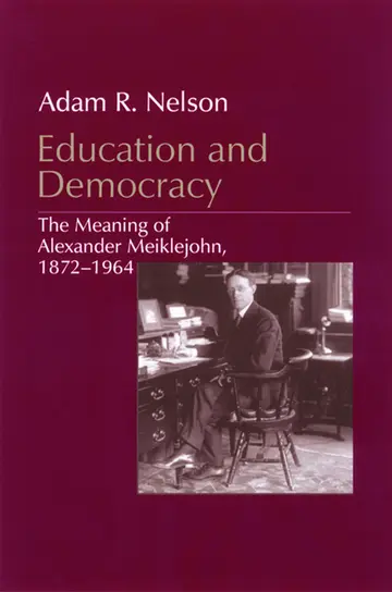 Cover of Education and Democracy