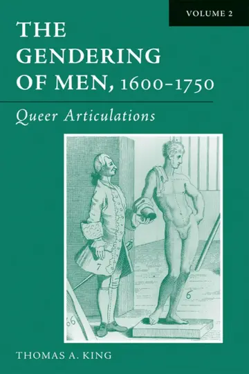 Cover of The Gendering of Men, 1600-1750