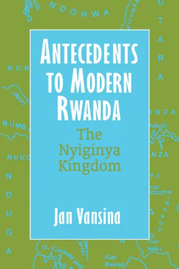 Cover of Antecedents to Modern Rwanda