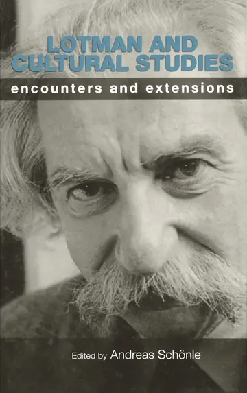 Cover of Lotman and Cultural Studies