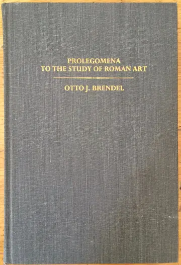 Cover of Prolegomena to the Study of Roman Art