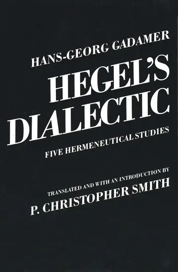 Cover of Hegel's Dialectic