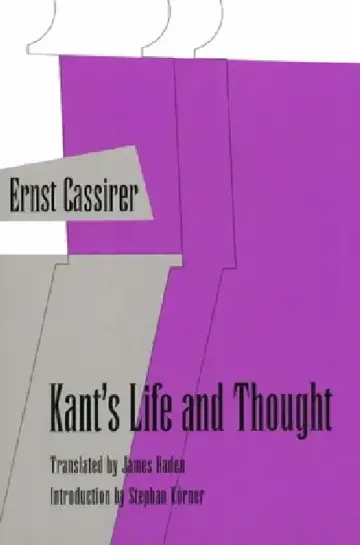 Cover of Kants Life and Thought