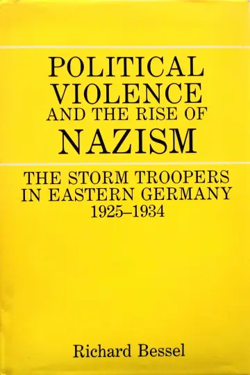 Cover of Political Violence & the Rise of Nazism