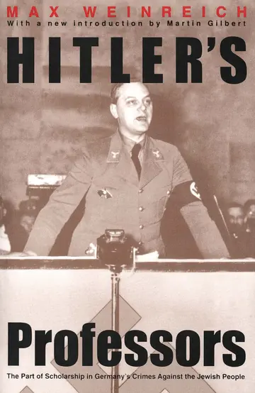 Cover of Hitler's Professors