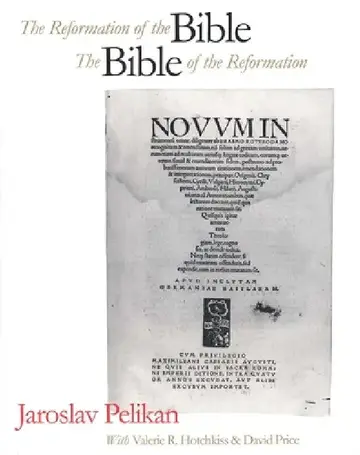 Cover of Reformation of the Bible/The Bible of the Reformation
