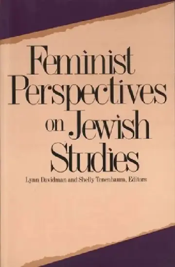 Cover of Feminist Perspectives on Jewish Studies
