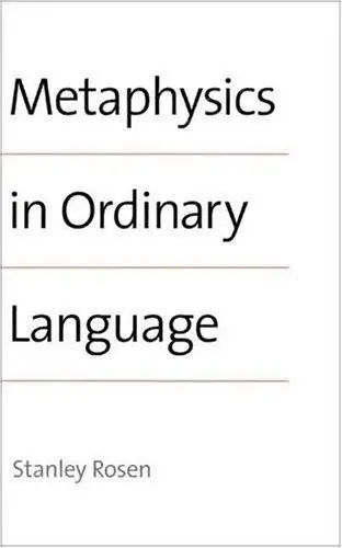 Cover of Metaphysics in Ordinary Language