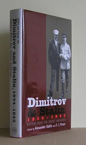 Cover of Dimitrov & Stalin 1934–1943 – Letters from the Soviet Archives