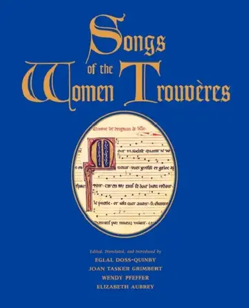 Cover of Songs of the Women Trouvères