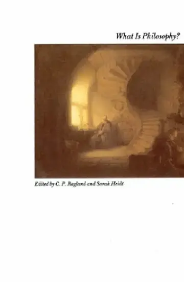 Cover of What Is Philosophy?