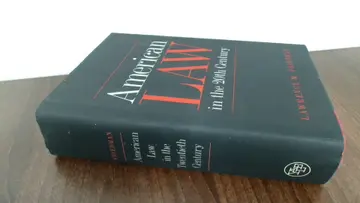 Cover of American Law in the Twentieth Century