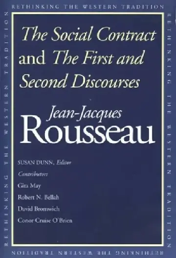 Cover of The Social Contract and the First and Second Discourses