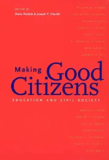 Cover of Making Good Citizens
