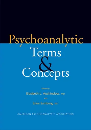 Cover of Psychoanalytic Terms & Concepts