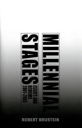Cover of Millennial Stages – Essays and Reviews 2001–2005