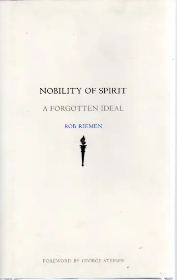 Cover of Nobility of Spirit – A forgotten Ideal