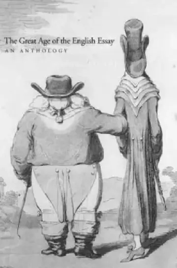Cover of Great Age of the English Essay