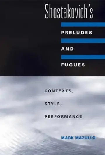Cover of Shostakovich's Preludes and Fugues