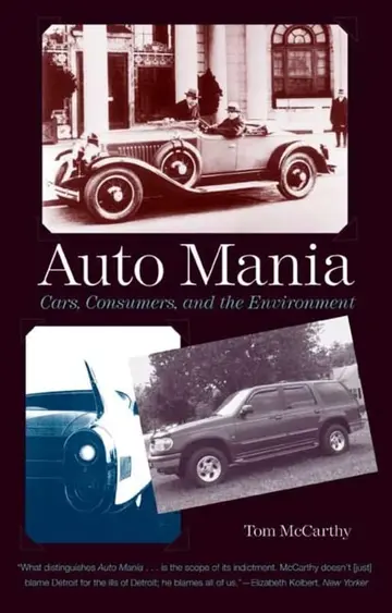 Cover of Auto Mania – Cars, Consumers and the Environment