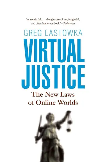 Cover of Virtual Justice