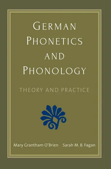 Cover of German Phonetics and Phonology