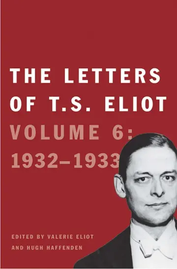 Cover of The Letters of T. S. Eliot