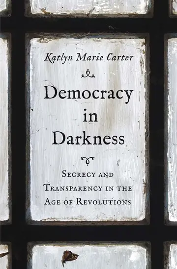 Cover of Democracy in Darkness