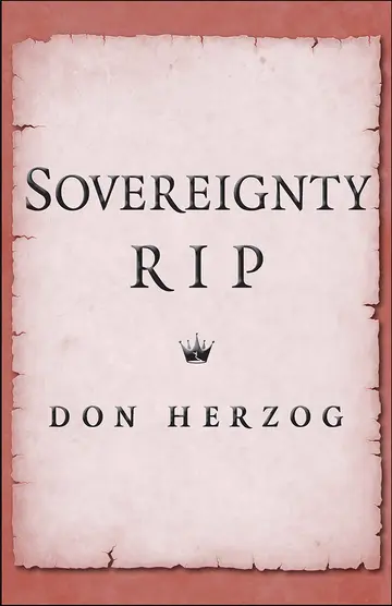Cover of Sovereignty, RIP