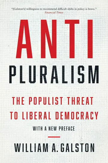 Cover of Anti–Pluralism – The Populist Threat to Liberal Democracy