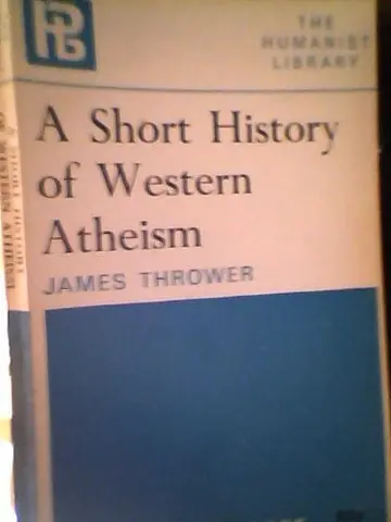 Cover of Short History of Western Atheism