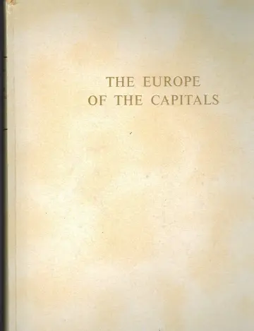 Cover of Europe of the Capitals, 1600-1700