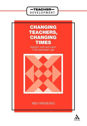 Cover of Changing Teachers, Changing Times