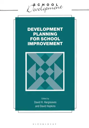 Cover of Development Planning for School Improvement