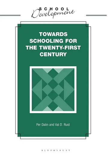 Cover of Towards Schooling for the Twenty First Century
