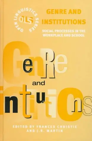 Cover of Genre and Institutions