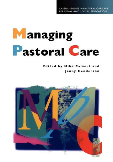 Cover of Managing Pastoral Care