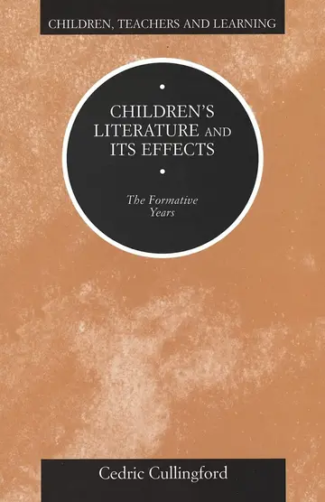 Cover of Children's Literature and Its Effects