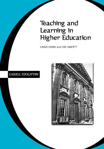 Cover of Teaching and Learning in Higher Education