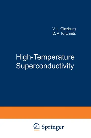 Cover of High-Temperature Superconductivity