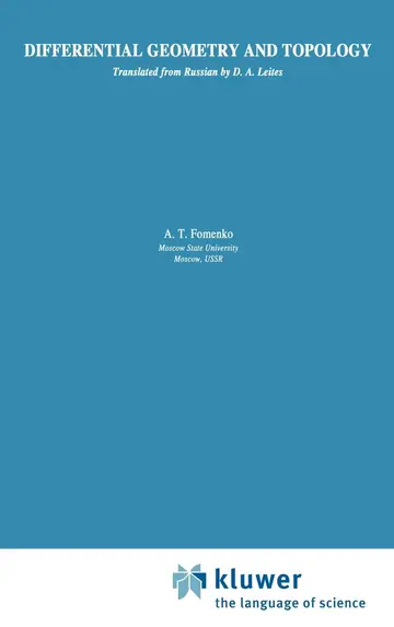 Cover of Differential Geometry and Topology