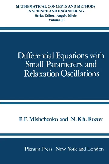 Cover of Differential Equations with Small Parameters and Relaxation Oscillations