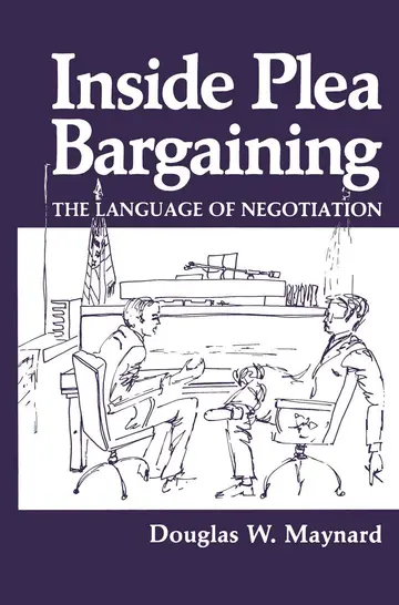 Cover of Inside Plea Bargaining