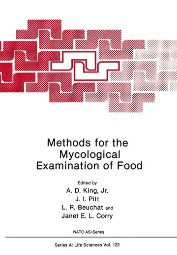 Cover of Methods for the Mycological Examination of Food